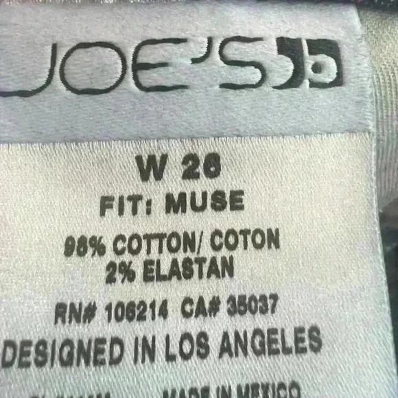 Joe’s Jeans Dark Denim Low-Rise Flare Jeans - Picture 5 of 6